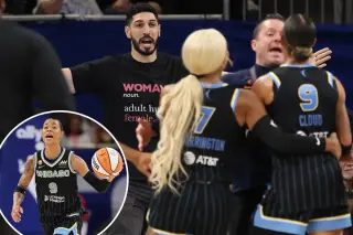 Ejected after clash: Enes Kanter Freedom removed from WNBA game following confrontation with Natasha Cloud