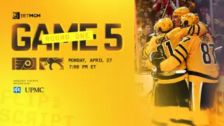 Penguins Host Flyers in Game 5, Eye Elimination-Game Win