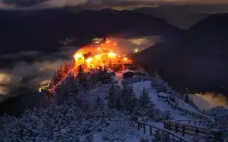 Arson suspect detained after fire destroys Hitler’s Eagle’s Nest retreat