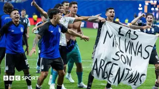 FIFA weighs sanctions after Argentina Falklands banner in World Cup semi-final