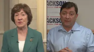 Maine Senate Debate Ends in Chaos as Jackson Tells Collins to 'Shut Up'