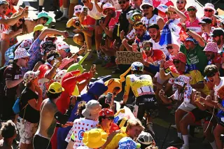 Pogačar seals Alpe d'Huez stage win, shatters ascent record and tightens yellow-jersey grip