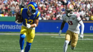 Rams coach McVay says Puka Nacua's groin recovery is stalled