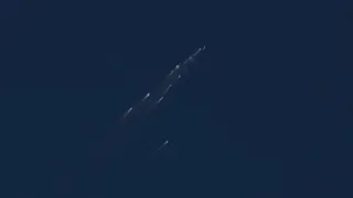Jet chase captures ESA satellites’ fiery reentry to study atmospheric fallout