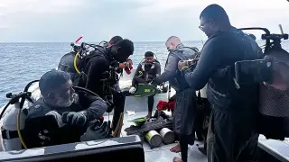 Four Italian divers' bodies recovered after Maldives cave-diving tragedy
