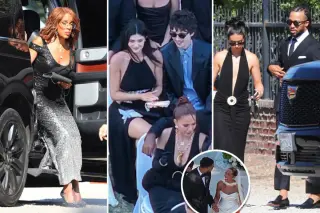 Malibu Black-and-White Wedding Draws A-List Celebs for Towns-Woods Nuptials