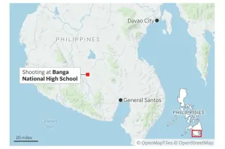 Three dead, eight wounded in Philippine high school shooting