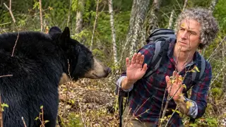 Wildlife Filmmaker Receives Warning Bite from Mother Bear While Observing Cub