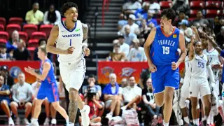 Lendeborg Sparks Warriors in Summer League Win, but Defense Has Room to Improve