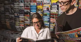 Podcast hosts Finger and Weber publish book analyzing the blurred lines of modern celebrity