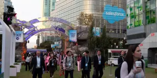 Dreamforce Crowd Dials Down AI Doomsday Talk, Zooms In on Real-World Fears