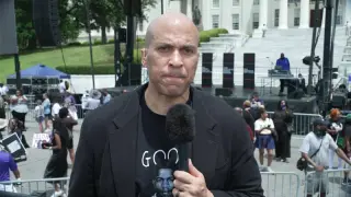 Booker urges active participation at Alabama voting rights rally