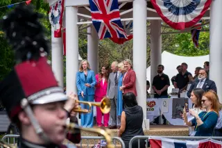 Front Royal Goes Royal: Charles and Camilla Parade Through Virginia Town