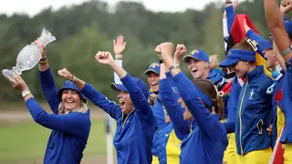 Nordqvist Captains Europe to 15-13 Solheim Cup Victory in Netherlands