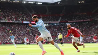 Haaland seals Manchester derby as City beat United after Foden red