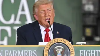 Trump storms out of NBC interview as fund controversy and fraud claims collide