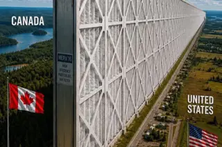 Trump floats border barrier to block smoke from Canada