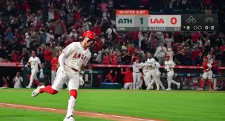 Neto's Walk-off Lifts Angels After Ginn's No-Hitter Bid Ends in Anaheim