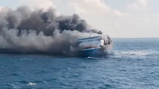 Java-bound ferry blaze leaves five dead, dozens still missing as rescue operations continue