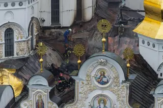 Russia Pins Lavra Strike on Expired Patriot Missile as Shahed Debris Counters Moscow’s Claim