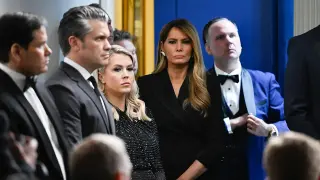 Melania Trump Stayed Steady, Guided Guests During WHCA Dinner Shooting