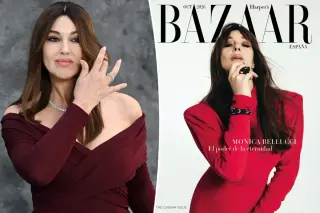 Monica Bellucci, 62, frames aging as a 'wonderful gift' in Harper's Bazaar Spain