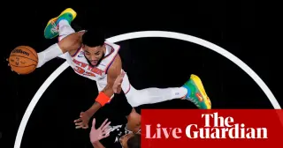 Wembanyama powers Spurs to halftime edge in Finals opener