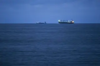 Three drones strike container ship off Bulgaria as NATO ministers meet