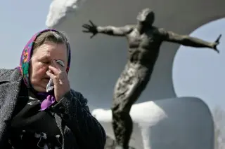 First Chernobyl responders laid to rest in Moscow's Mitinskoye Cemetery