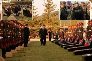 Kim Jong Un praises NK troops who carried out suicide bombings in Ukraine conflict