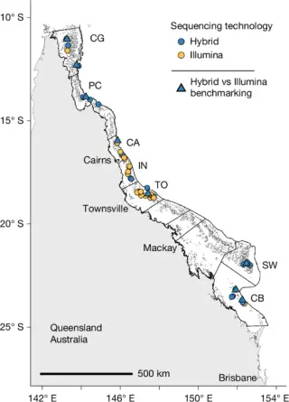 Hybrid sequencing reveals hidden GBR plankton genomes and reef-management signals