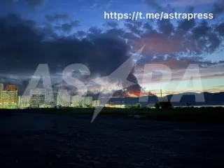 Ukraine Strikes Caucasus Oil Terminal, Igniting Fire at Grushovaya Depot