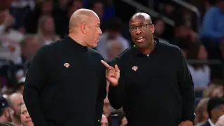 Brown credits Brunson and his family for staying calm in Game 1 of the 2026 NBA Finals