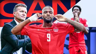 Larin's late leveller gives Canada first-ever World Cup point