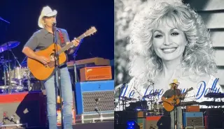 Brad Paisley Breaks Down in Tribute to Dolly Parton During Hartford Performance