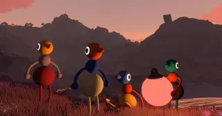 Big Walk hides a Predator-style stealth game, pending a voice patch