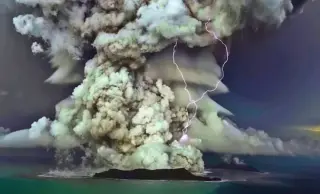 Tonga Eruption Cooled the Stratosphere and Redrew How We Read the Sky