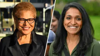 LA Mayoral Race Ties at 40% as Bass Gains Conservative Support