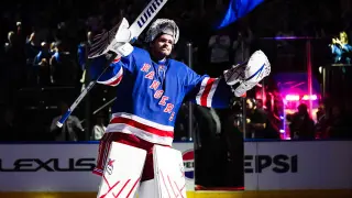 Shesterkin Scores First Goal in Rangers History to Cap 5-1 Win Over Lightning