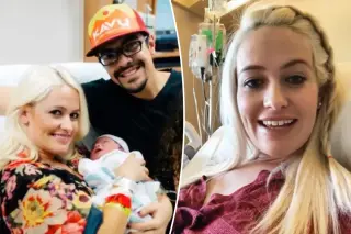 Postmortem C-section saves baby and revives mother after rare embolism