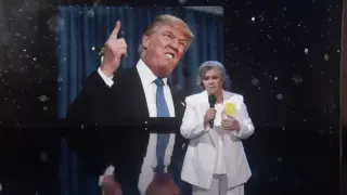 Rosie O'Donnell Bids Farewell to Kimmel With Trump-Roasting Danny Boy