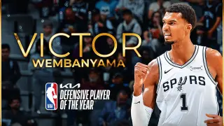 Wembanyama clinches historic unanimous DPOY for Spurs