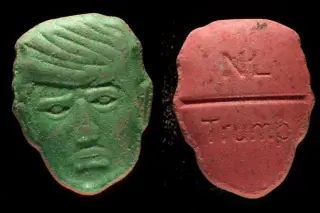 Trump-shaped ecstasy pills trigger Red Alert over PMMA overdose risk