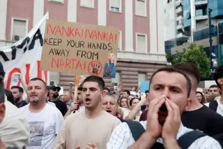 Protests erupt in Tirana over Kushner-Trump Albanian resort plan