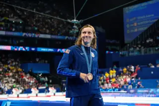 Pallister Shatters Ledecky's 800 Free Streak at Pan Pacs