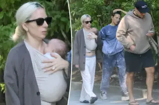 Lady Gaga Takes New Mom Life Public: First Outing With Baby in Northern California