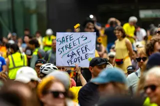 Boston vigil honors planner killed biking, pushes for faster street-safety action