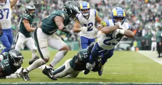 Rams Overcome 20-10 Deficit to Beat Eagles 24-20 in Late Rally