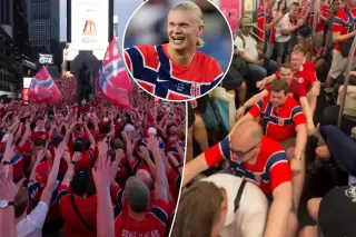 Norway Fans Unleash Viking Spirit Across NYC Ahead of World Cup Match