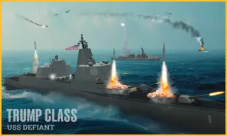 Navy Targets 2028 Start for 30,000-Ton Trump-Class Battleship